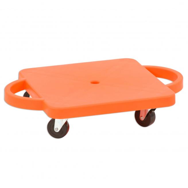 Kleines Rollbrett in bunten Farben - Orange