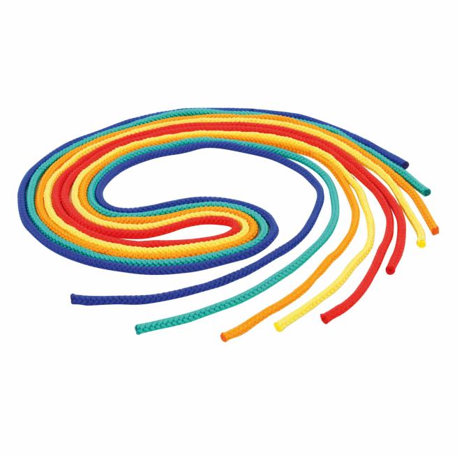 Bunte Springseile, 5 Stück 