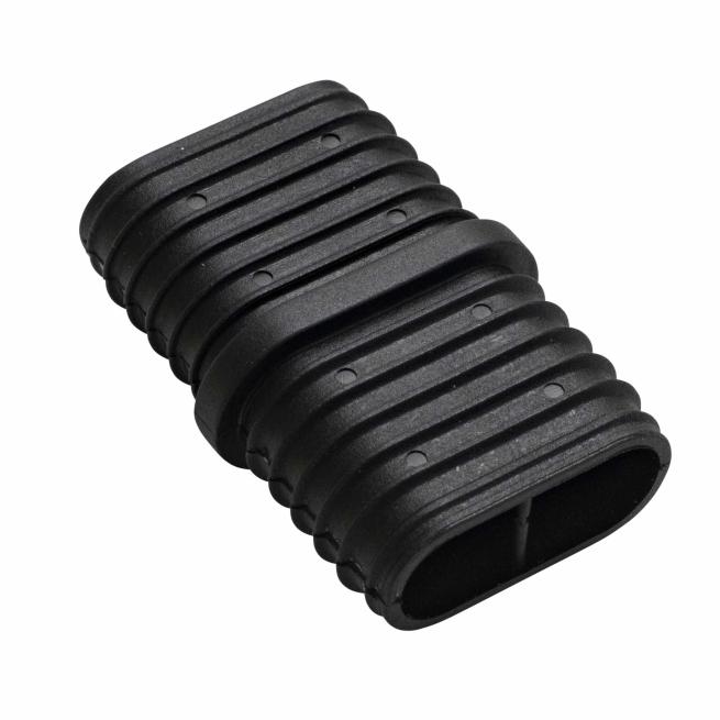 Verbindungselement für Wandgarderoben und Schuhregale in Schwarz