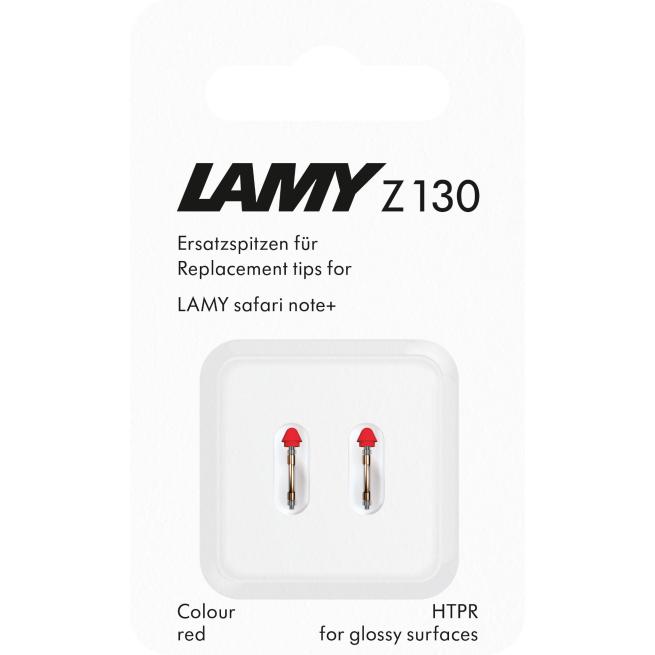 LAMY Ersatzspitzen für Stylus Pen 4A0 SAFARI NOTE+ Rot