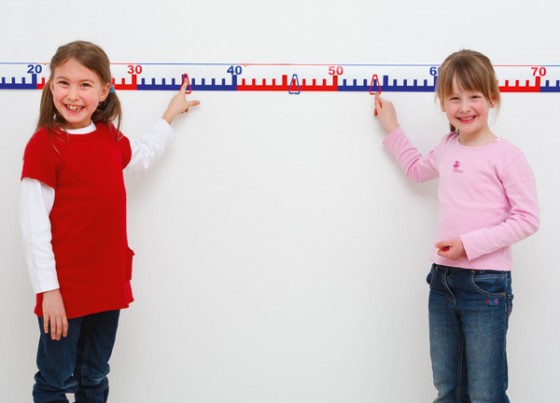 Zahlenstrahlband 0 - 100