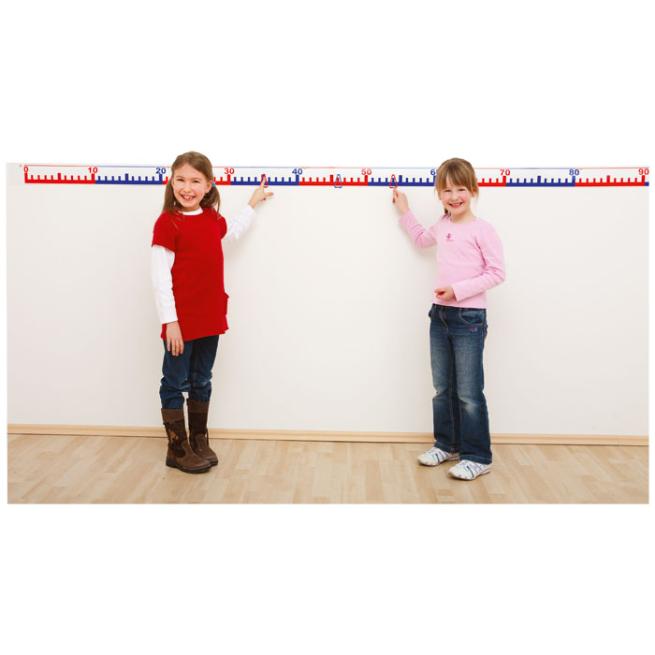 Zahlenstrahlband, bis 100 