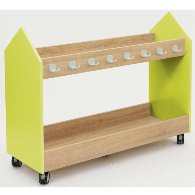 EduCasa Taschenwagen groß limette