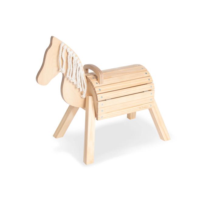 Kleines Holzpferd Nelli 