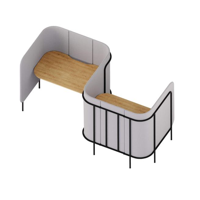 leaf_pod – snake_pod 2 Tischplatten