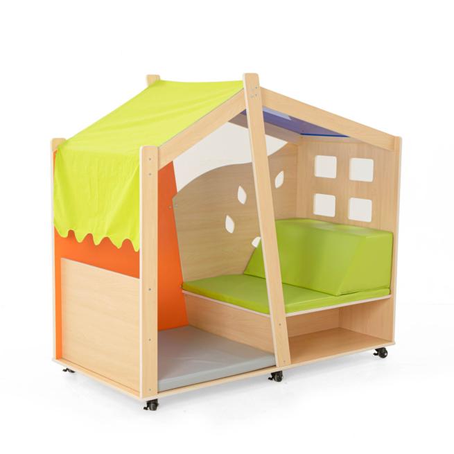 Mobiles Spiel- & Lesehaus 