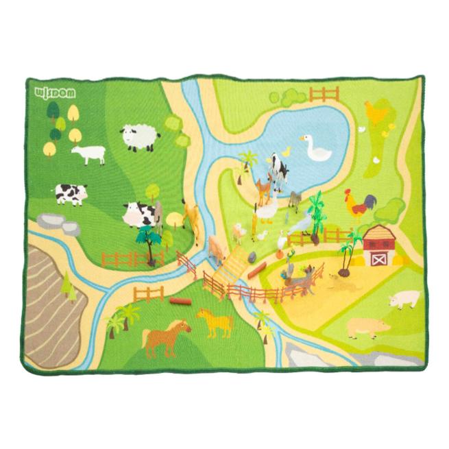 Große Spielteppiche Bauernhof