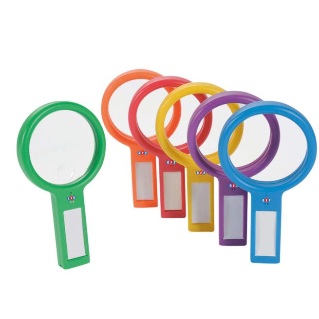 Lupen mit Aufnahmefunktion, 6er-Set 