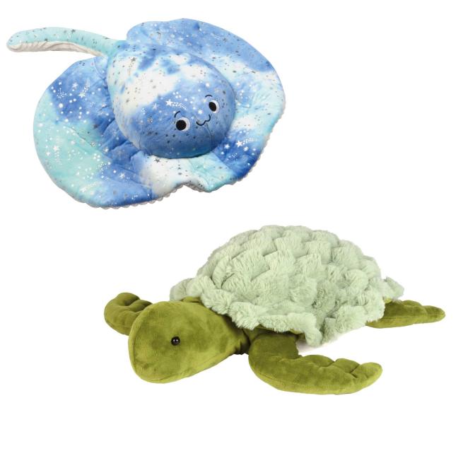 Gewichtstiere-Sets Schildkröte und Rochen