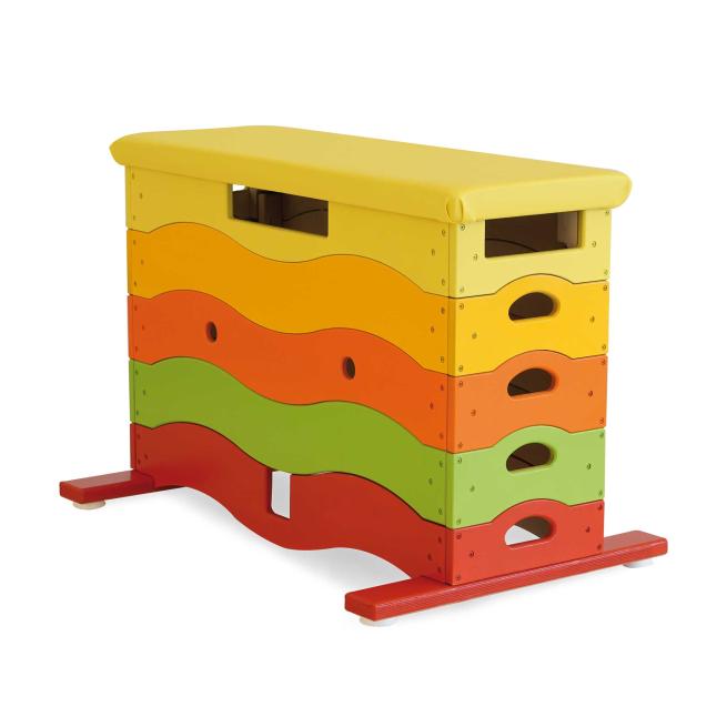 Sprungkasten mit Pendelachse 