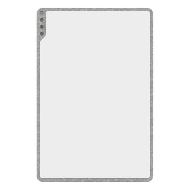 PLAYROOM PLAYBOARD Whiteboard 75 x 50 cm - grau