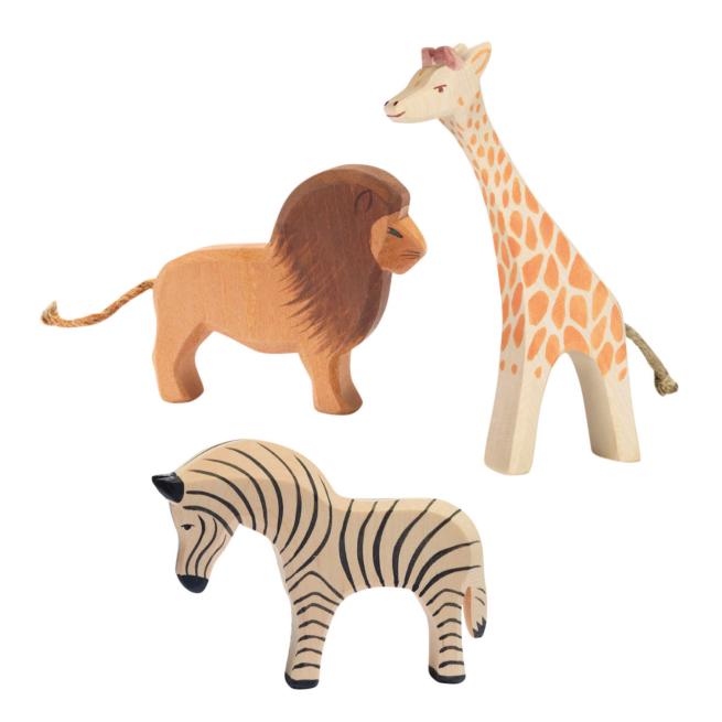 Ostheimer Holzfiguren Savannentiere 