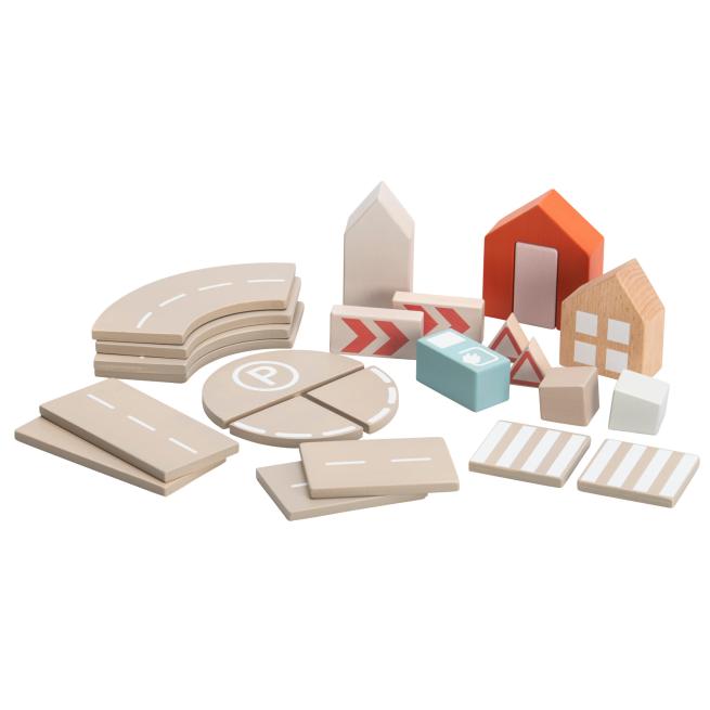 Bausteine-Sets Straße - 22 Teile