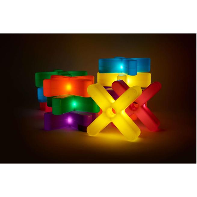 12 Leucht-Kreuze groß