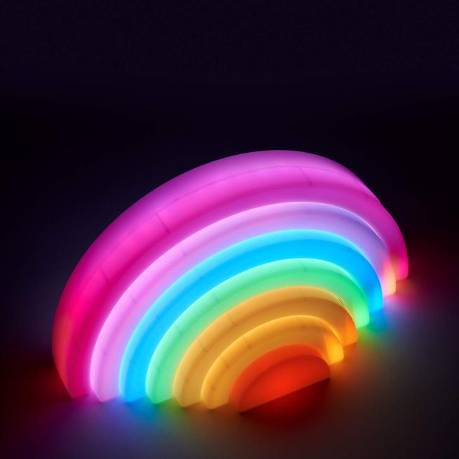 Leuchtender Regenbogen 