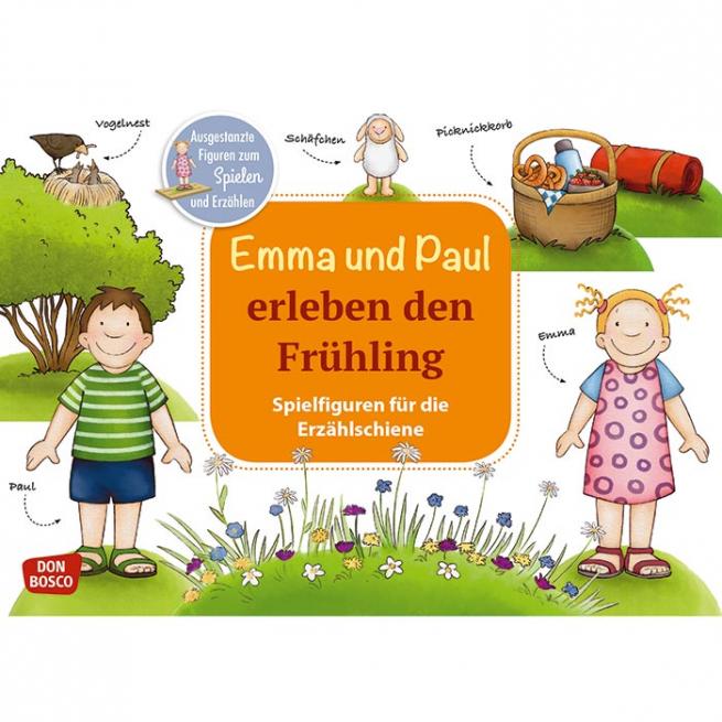 Erzählschiene, Emma und Paul erleben den Frühling 
