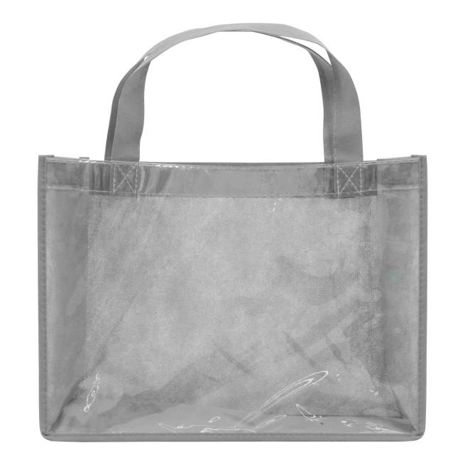 Kunststofftasche, DIN A4 quer Grau