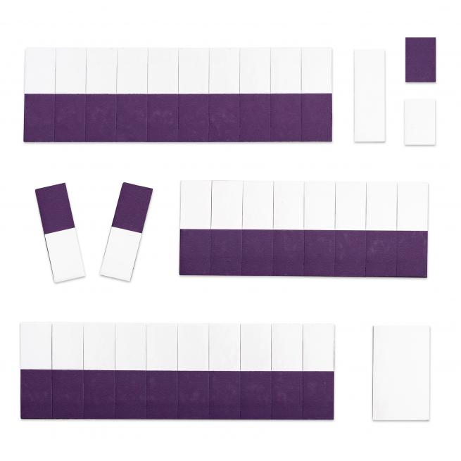 Lehrer-Magnetsymbole Lila