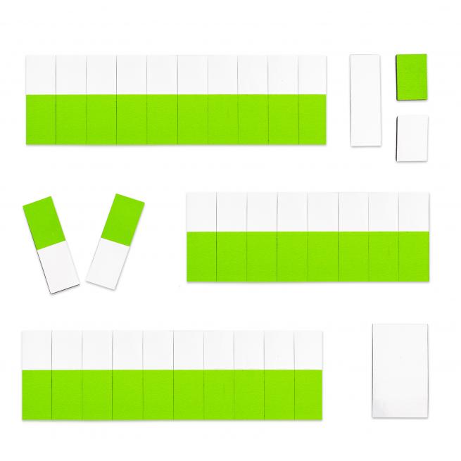 Lehrer-Magnetsymbole Hellgrün