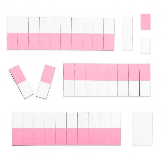 Lehrer-Magnetsymbole Rosa