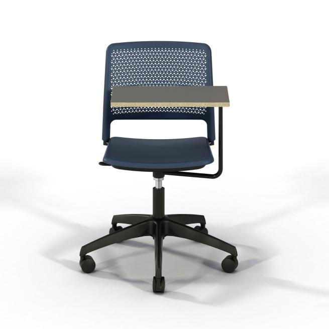 Grafton Task Chair mit Kunststofffuß mit Klapptisch