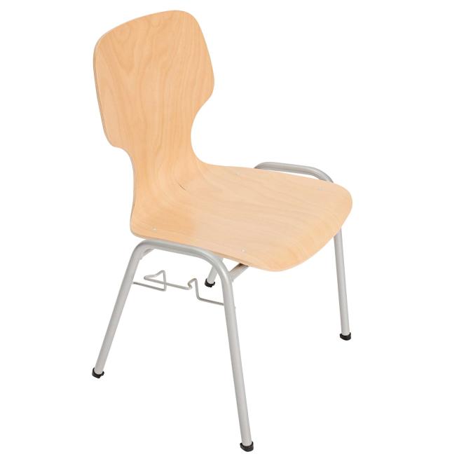 Stuhl Vera ohne Polster, mit Reihenverbinder 