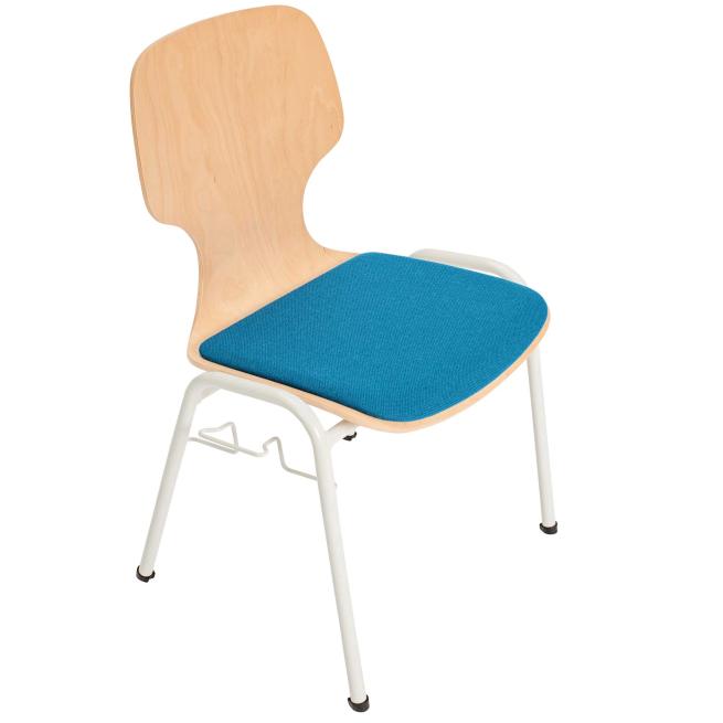 Stuhl Vera mit Polster und Reihenverbinder 