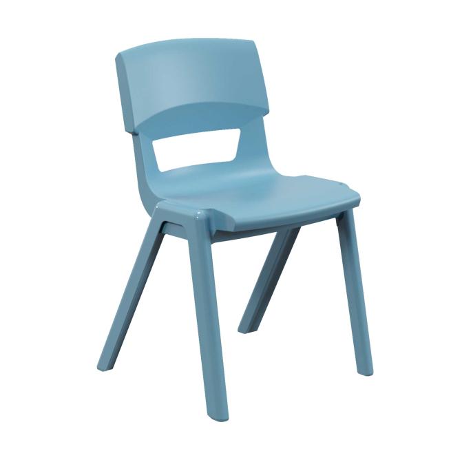 Postura+ Stuhl, Sitzhöhe: 46 cm Mittelblau