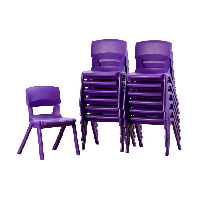 Stuhl Postura+ – Farbe Pflaume 