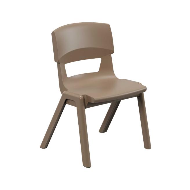 Postura+ Stuhl, Sitzhöhe: 35 cm Mittelbraun