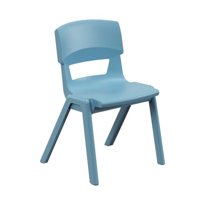 Postura+ Stuhl, Sitzhöhe: 38 cm Mittelblau