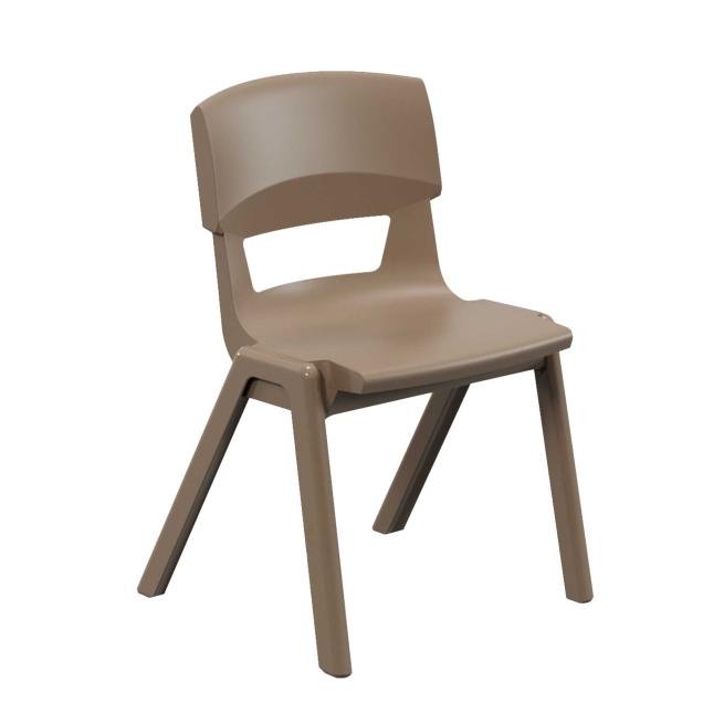 Postura+ Stuhl, Sitzhöhe: 38 cm Mittelbraun