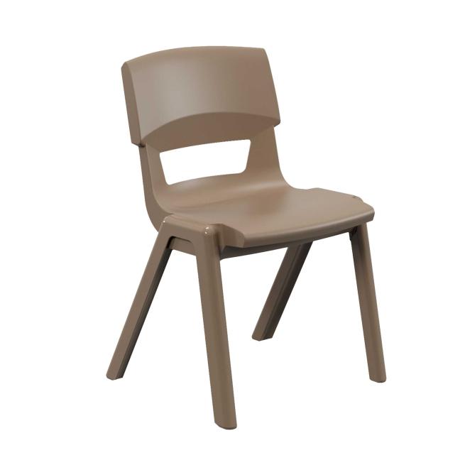 Postura+ Stuhl, Sitzhöhe: 43 cm Mittelbraun