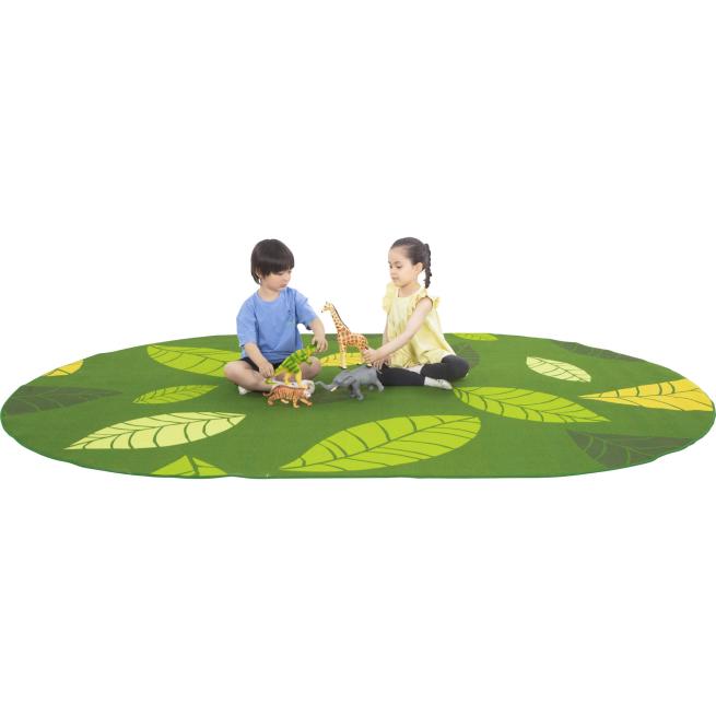 Spielteppich Blätter 