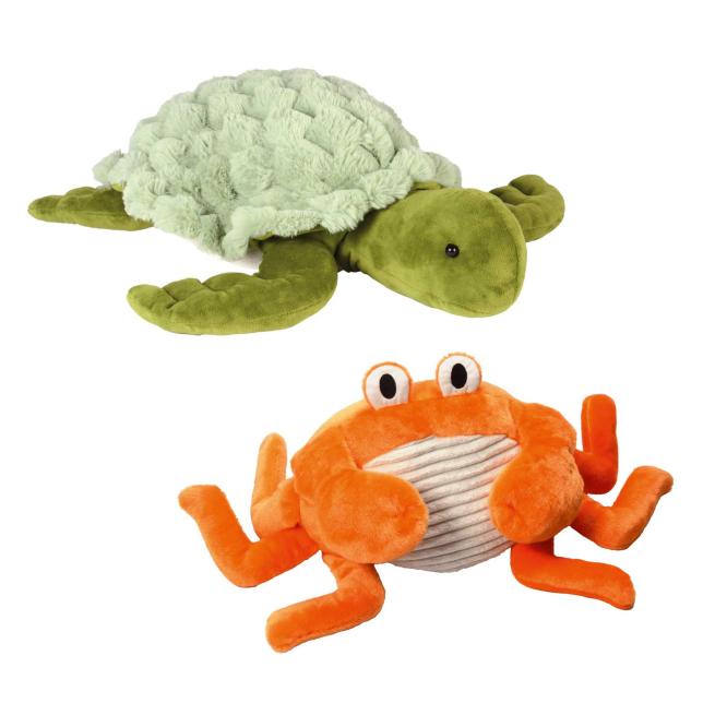 Gewichtstiere-Sets Schildkröte und Krabbe