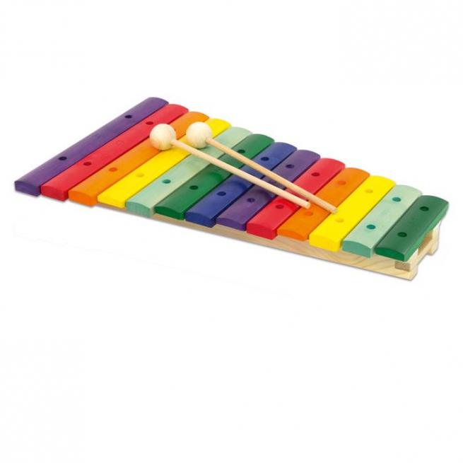 Xylophon in BOOMWHACKERS®-Farben 