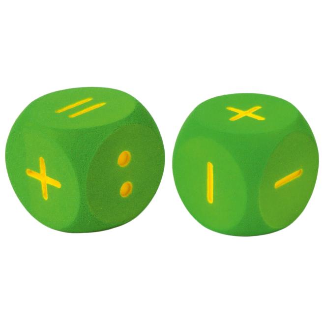 Rechenzeichen-Würfel 