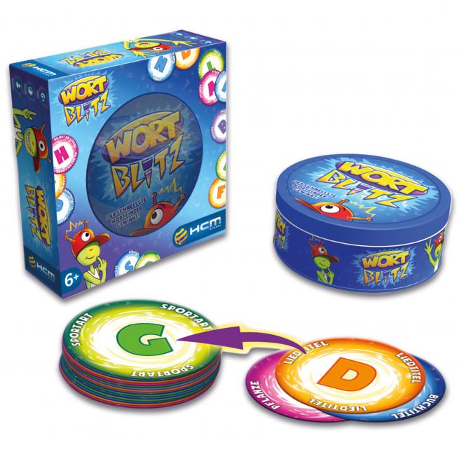 Wortblitz Kartenspiel 