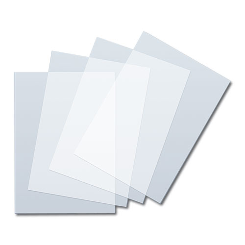 Transparentpapier milchig weiß