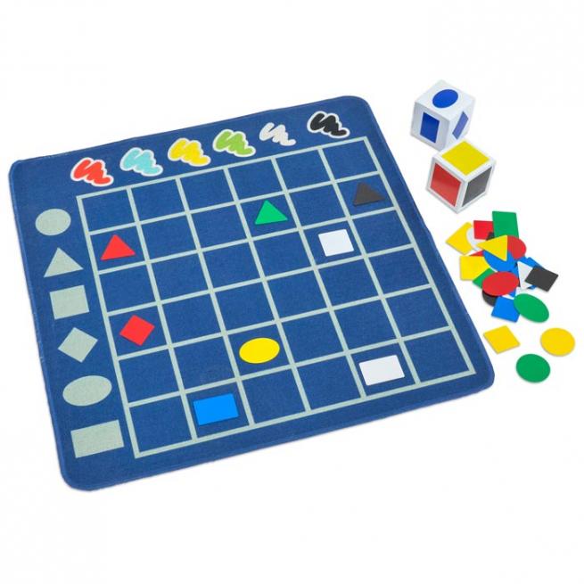 Spielteppich – Formen sortieren 