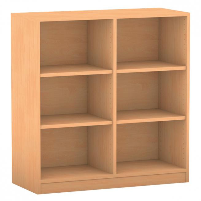 Unterregal mit Sockel, 99,1 x 94,1 cm 