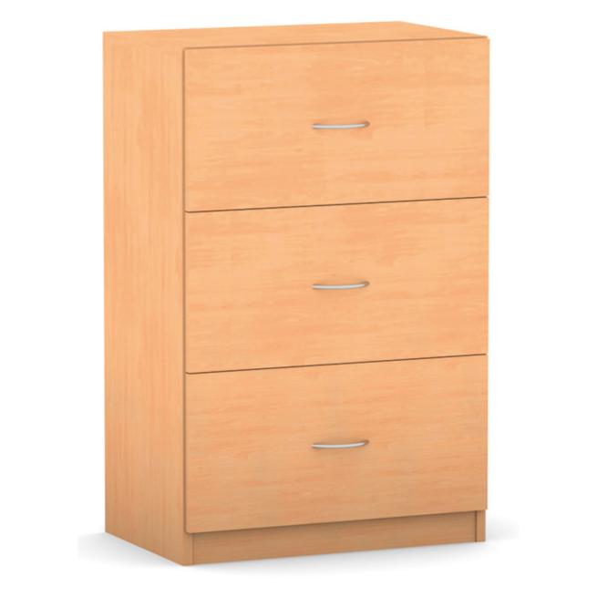 Unterschrank, 99,1 x 48,1 cm, mit 3 Hängeregistern 