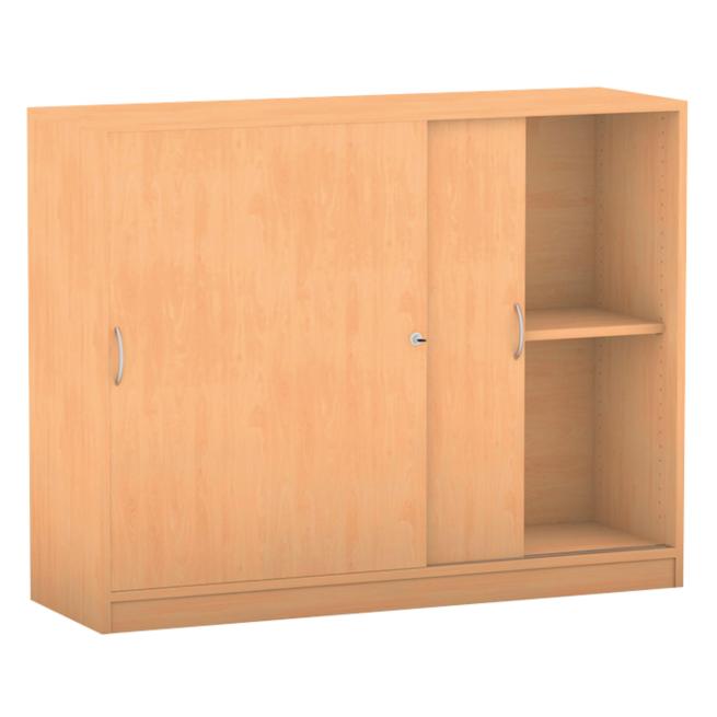 Unter-Schiebetürenschrank - ohne Mittelwand 