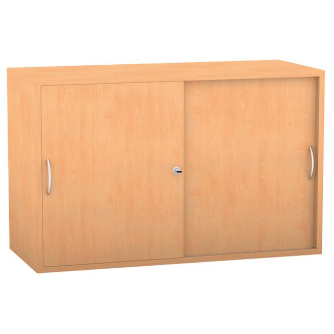 Aufsatz-Schiebetürenschrank, 60,6 x 94,4 cm, mit 1 Boden 