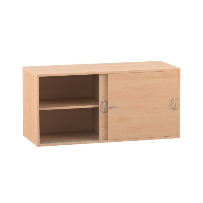 Aufsatz-Schiebetürenschrank, 60,6 x 126,4 cm 