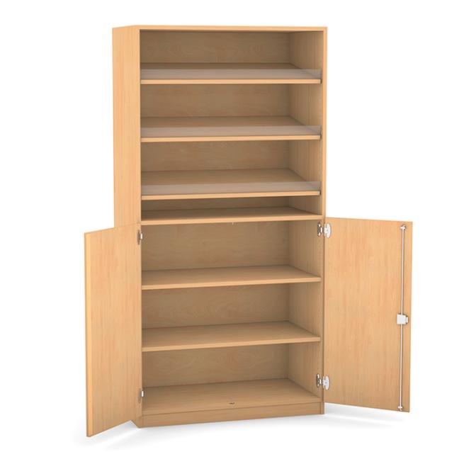 Flexeo® Schrank mit Schrägablagen, 190 x 94,4 cm 