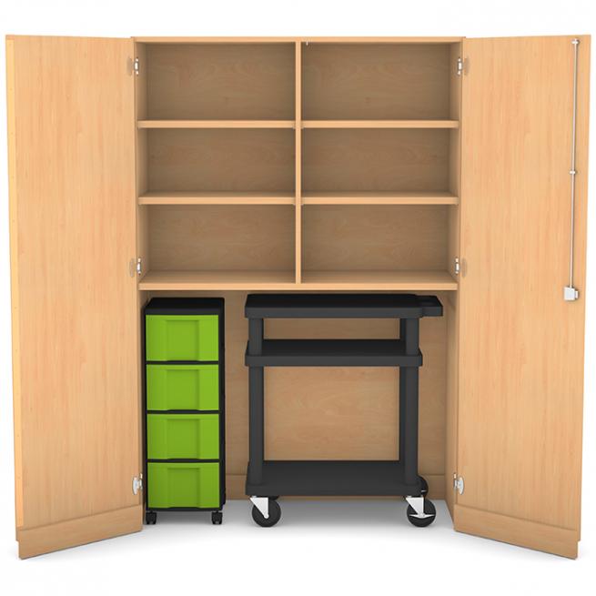 Garagenschrank mit Mittelwand 