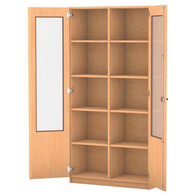Flexeo® Hochschrank Breite: 94,4 cm, mit Mittelwand