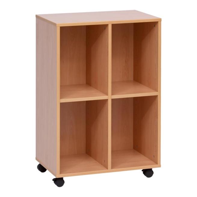 Holzregale, 98 cm hoch 