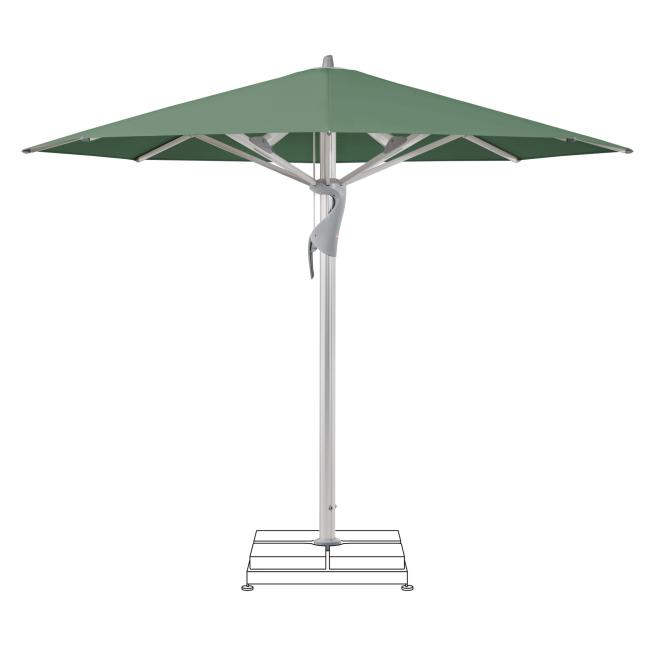 Sonnenschirm CASTELLO® Pro Ø 450 cm mit Bodenhülse Nile